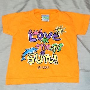 Aruba orange top